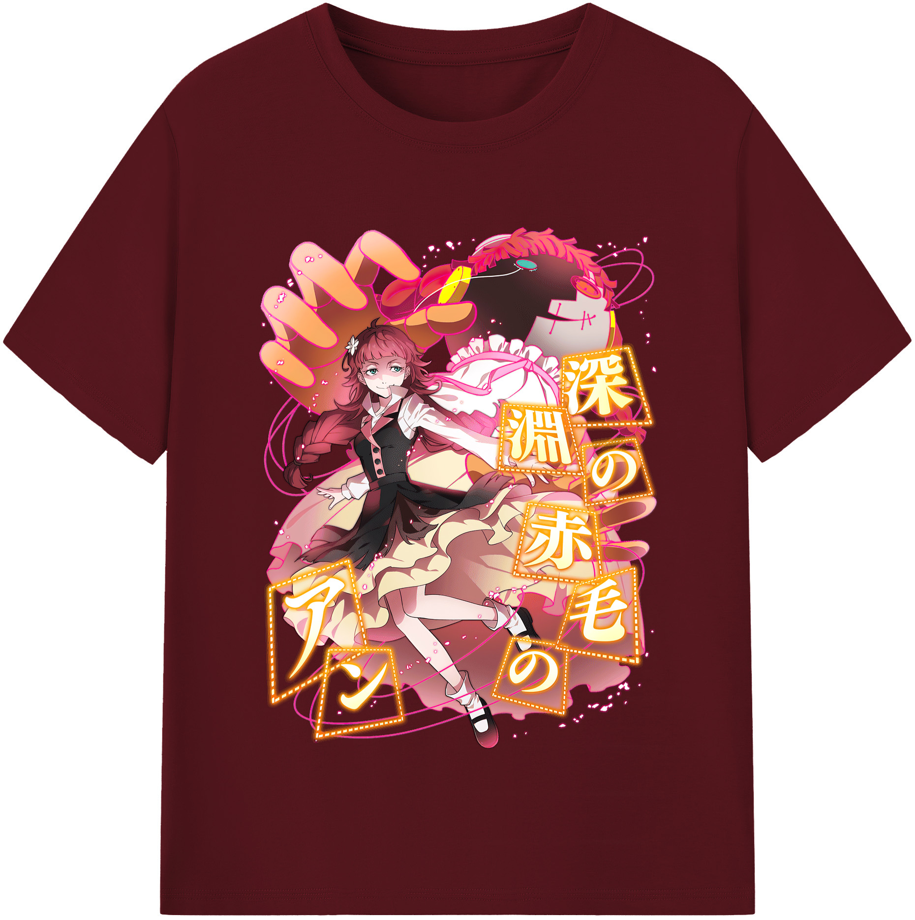 （画像用） 文豪ストレイドッグス Bungo Stray Dogs 綿100％半袖Tシャツ（フロントプリント）